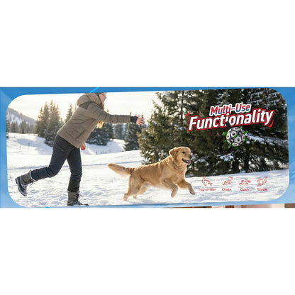 Durable 6-Inch Dog Soccer Ball with Straps - Ideal Outdoor Toy for Small to Medium Dogs and Puppies