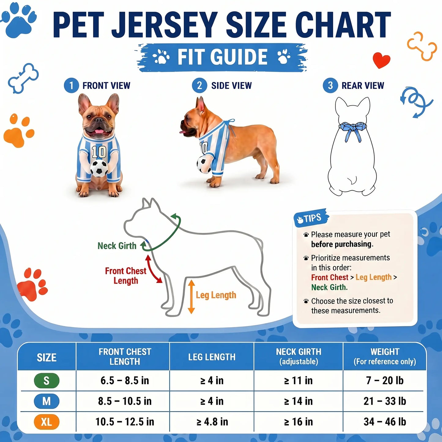 Dog Clothes, Cute Photo-Ready Breathable Summer Outfit for Small/Medium Pets.