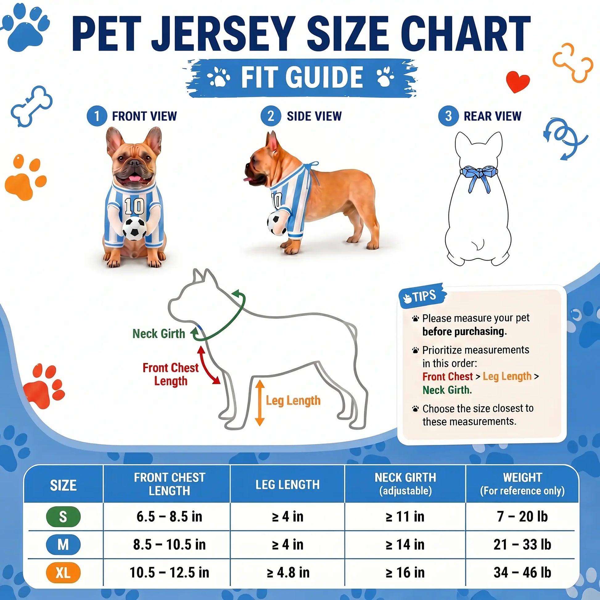 Dog Clothes, Cute Photo-Ready Breathable Summer Outfit for Small/Medium Pets.