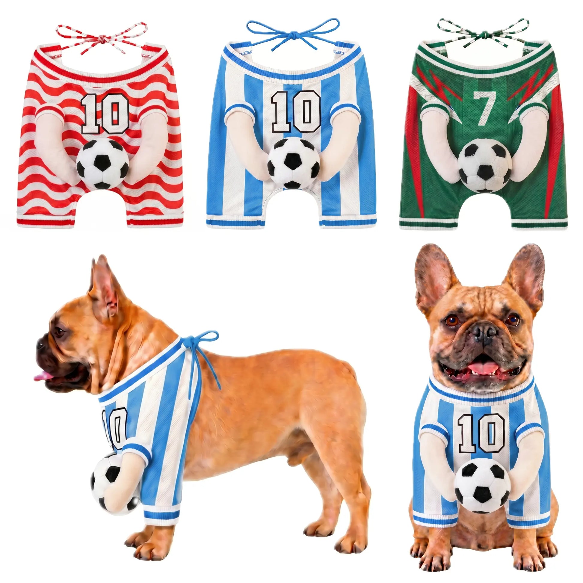 Dog Clothes, Cute Photo-Ready Breathable Summer Outfit for Small/Medium Pets.