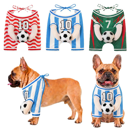 Dog Clothes, Cute Photo-Ready Breathable Summer Outfit for Small/Medium Pets.